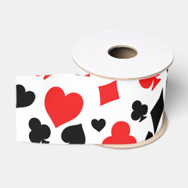 Lazo De Tela Gruesa Trajes de cartas de juego Imprimir, Patrón de Arle