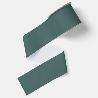 Lazo De Tela Gruesa Turquesa gris sólido