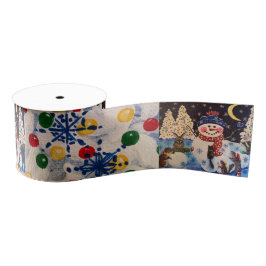 Lazo De Tela Gruesa Una noche mágica en la nieve