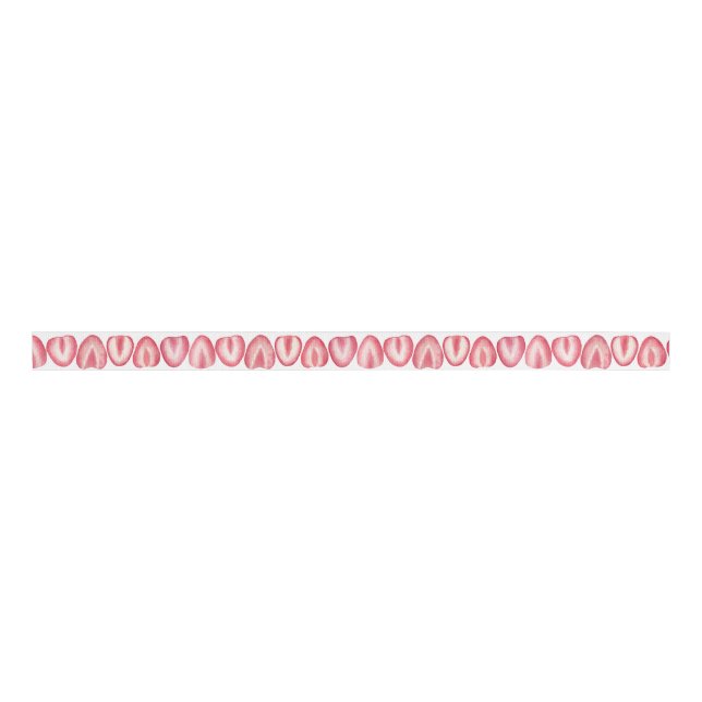 Lazo De Tela Gruesa Verano de fresas acuáticas (Anverso)