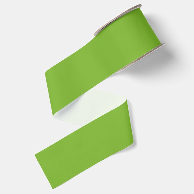 Lazo De Tela Gruesa Verde (Reverso)