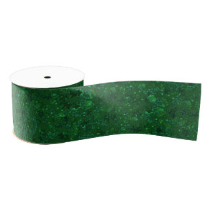 Lazo De Tela Gruesa Verde, confetti, purpurina