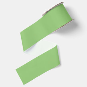 Lazo De Tela Gruesa Verde Pastel 