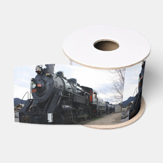 Lazo De Tela Gruesa Vintage Railroad Steam Train