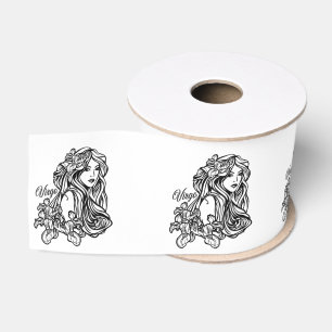 Lazo De Tela Gruesa Virgo La Virgen Zodiaco