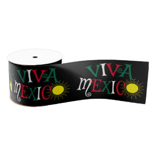 Lazo De Tela Gruesa Viva México