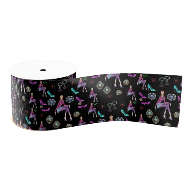 Lazo De Tela Gruesa zapatos decorativos para adolescentes de cinta (Carrete)