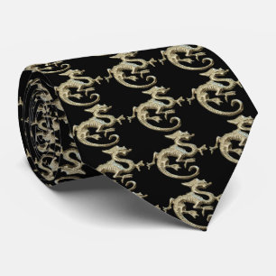 Lazo del dragón, corbata para hombre