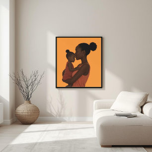 Lazo Eterno – Arte Africano de Madre e Hijo I