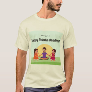 Lazo eterno rakshabandhan camiseta especial para h