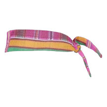 Lazo para el cabello con estampado africano