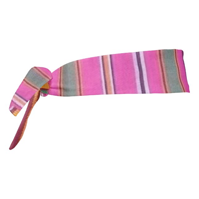 Lazo para el cabello con estampado africano (Girar 270)