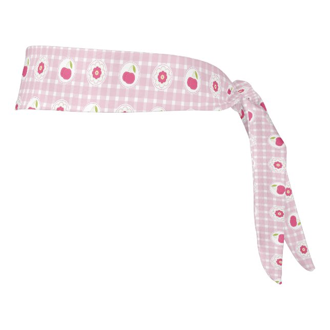 Lazo para el cabello de picnic de cereza (Girar 90)