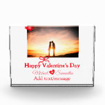 Lazo rojo día de San Valentín agregar foto nombre<br><div class="desc">diseño</div>