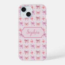 Lazo Rosa Personalizado estilo Coquette