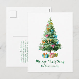 Lazos de Pastel Cintas Tarjeta Postal de Navidad Á