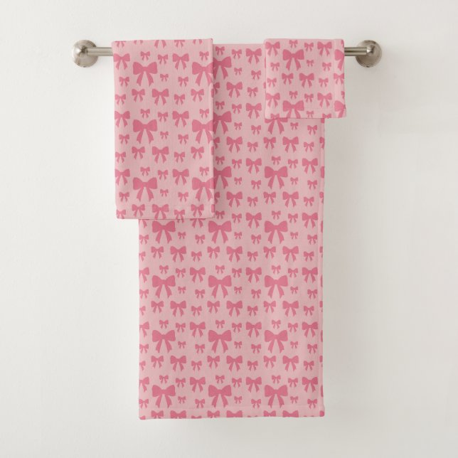 Lazos de Tulipán de Moda Rosa Patrón en Rosa Boho  (In situ)