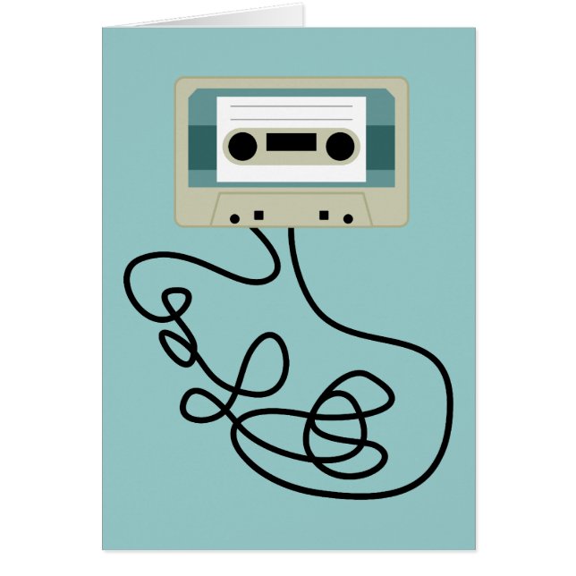 Lazos flojos de la cinta de casete (Frente)