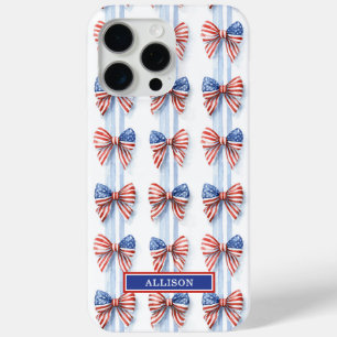 Lazos Patrióticos En Fundas Monogramadas Case-Mate