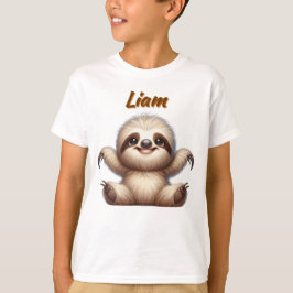 Lazy Baby Sloth - Camiseta para niños Personalizab