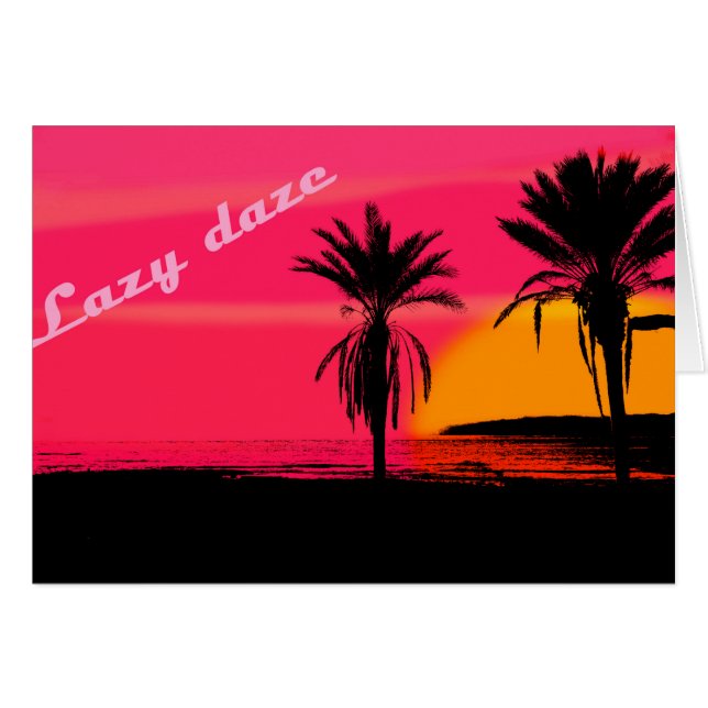 Lazy daze (Anverso (Horizontal))