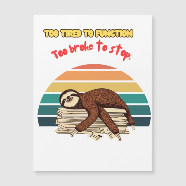 Lazy Retro Tired and Sarcastic (Anverso)