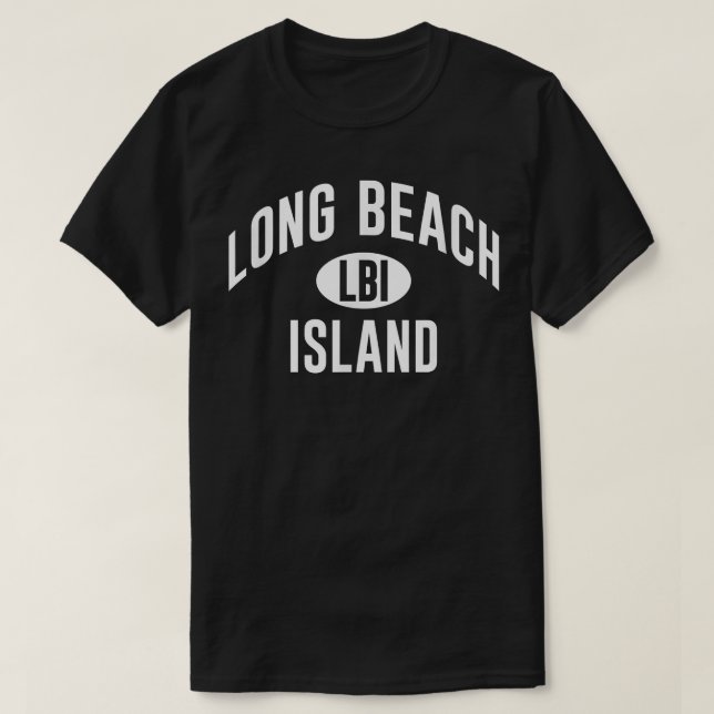 LBI, camiseta de la ISLA LONG BEACH para hombres o (Diseño del anverso)