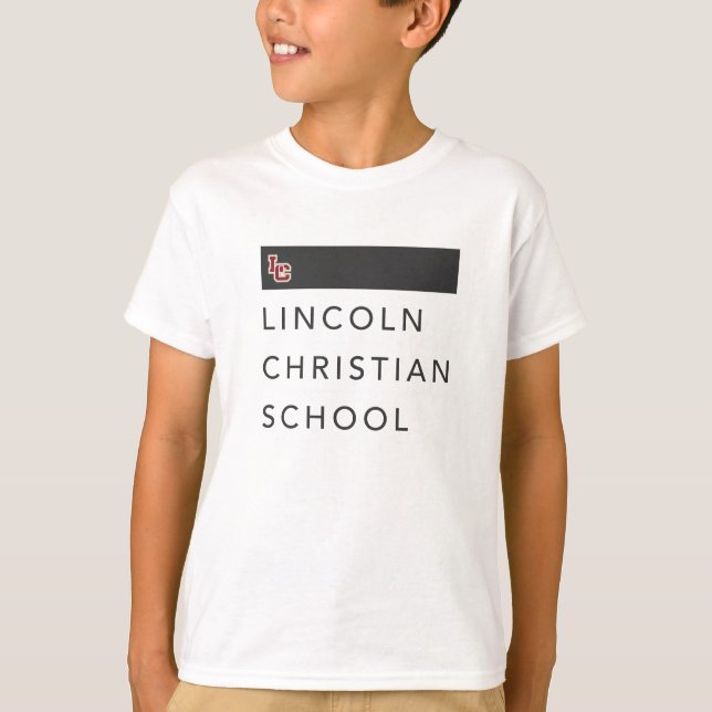LCS - Camisa con logotipo de LCS para jóvenes - Bl (Anverso)