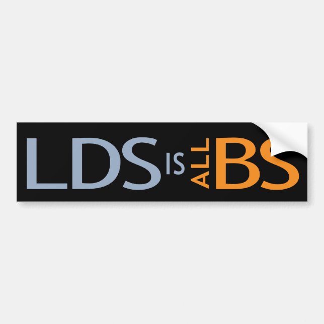 LDS es toda la pegatina para el parachoques de las (Frente)