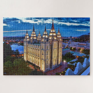 LDS Salt Lake Temple Utah rompecabezas