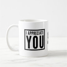 Le aprecio taza de café