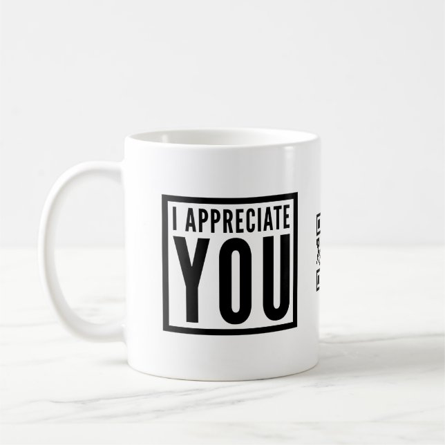 Le aprecio taza de café (Izquierda)