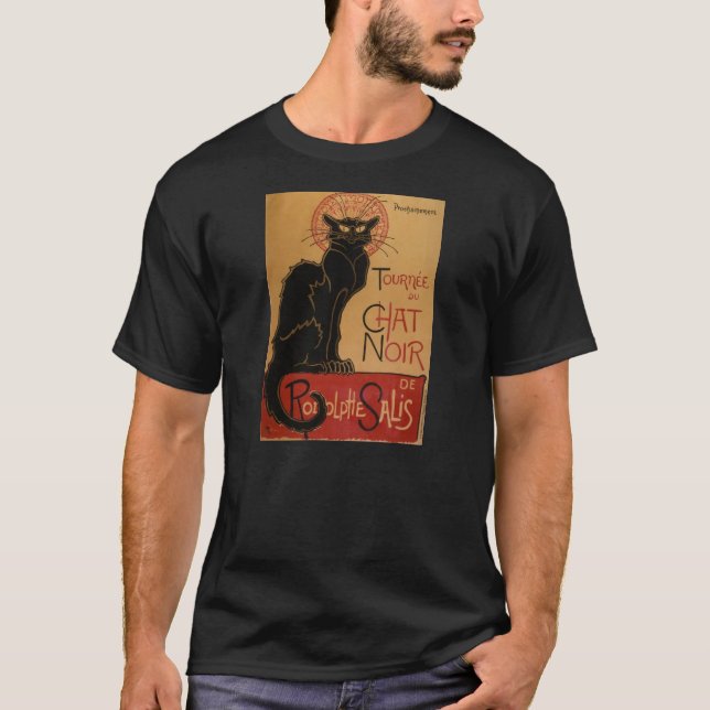 Le Chat Noir camiseta (Anverso)