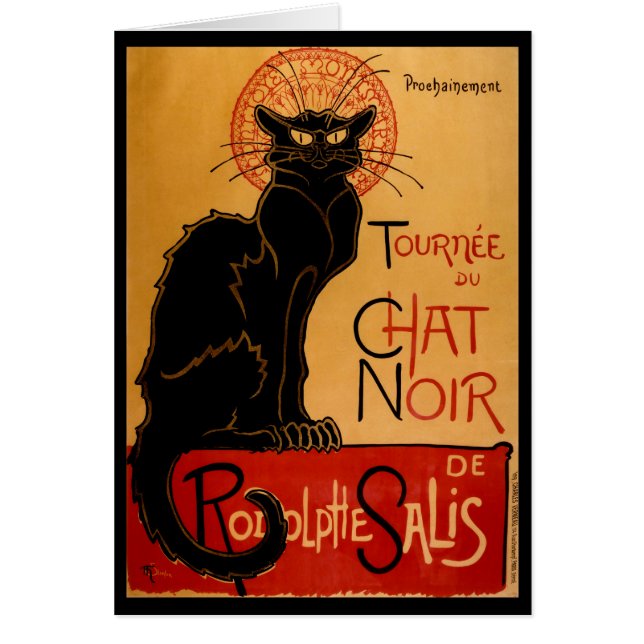 Le Chat Noir de Steinlen (Frente)