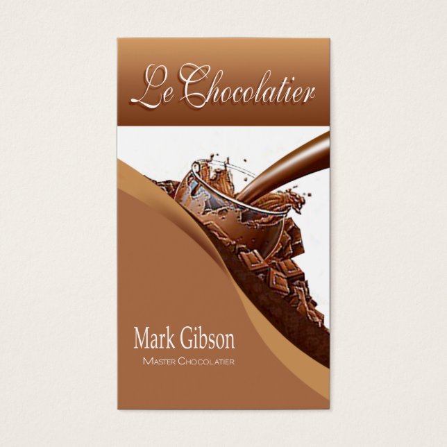 "Le Chocolatier" - Chocolates gourmet, dulces (Frente)