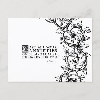 Le Cuida La Postal De Cita De La Biblia