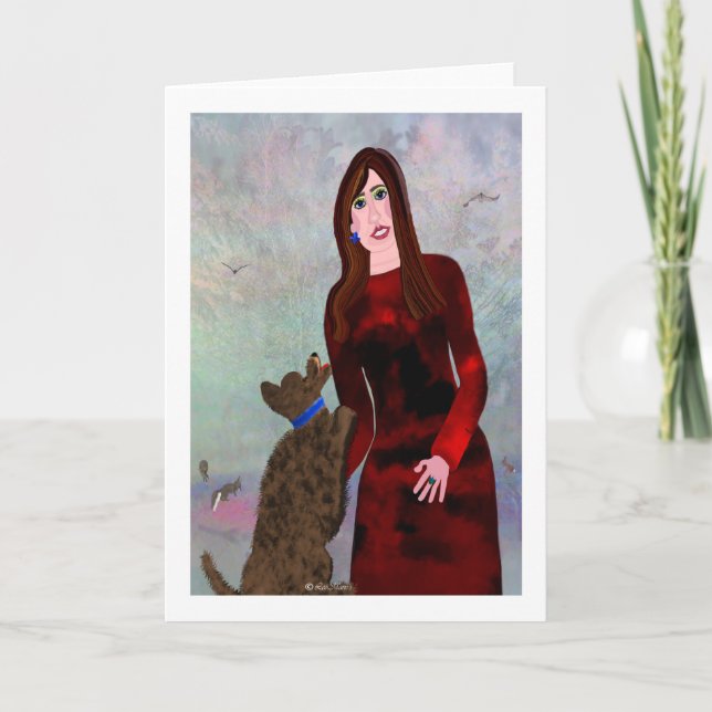 Le deseamos lo mejor de la tarjeta de diseño creat (Anverso)