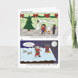 Le deseamos navidad asustadizo