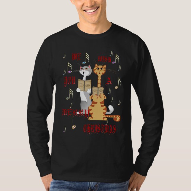 Le deseamos una camisa de las Felices Navidad (Anverso)