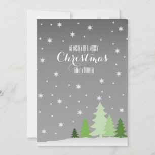Le deseamos una tarjeta de las Felices Navidad con