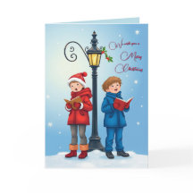 Le Deseamos Una Tarjeta De Saludo Doble De Navidad