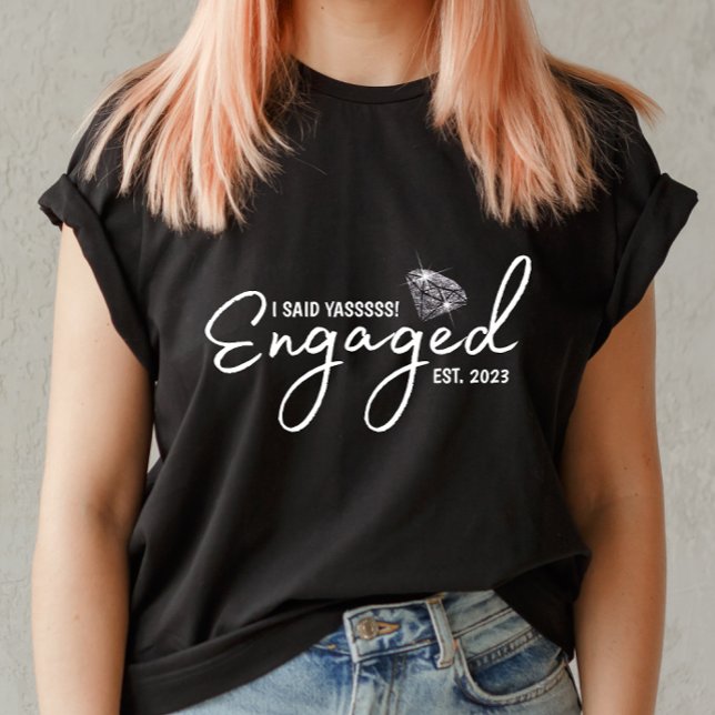 Le Dije Camiseta De Compromiso De YASSSSS Para Ell (Subido por el creador)