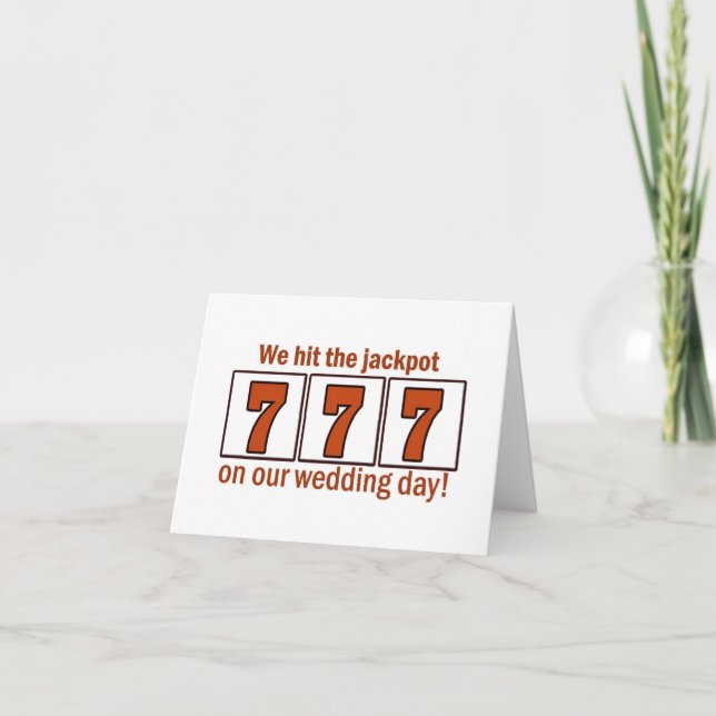 Le dimos al bote las tarjetas 777 del día de la bo (Anverso)