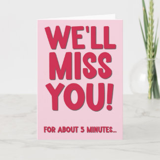 Le echaremos de menos la tarjeta de jubilación