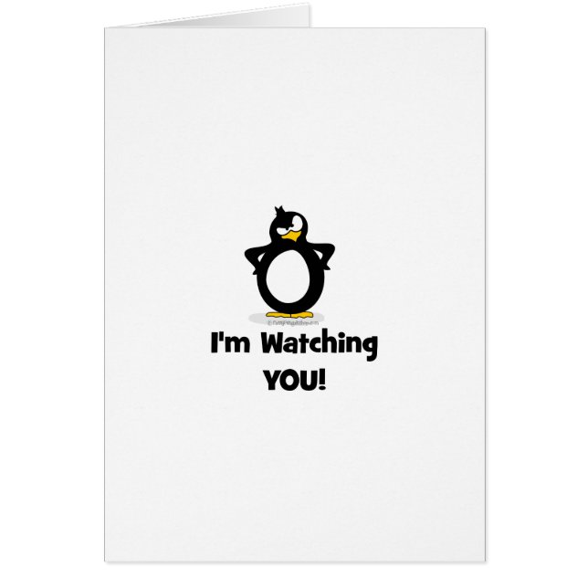 Le estoy mirando pingüino (Frente)