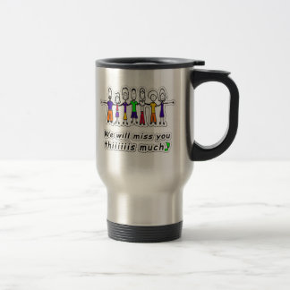 Le faltamos taza del viaje