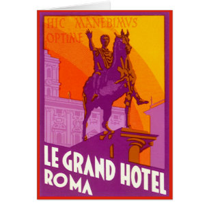 Le Grand Hotel Roma Estatua, Italia, Viajes Antigu