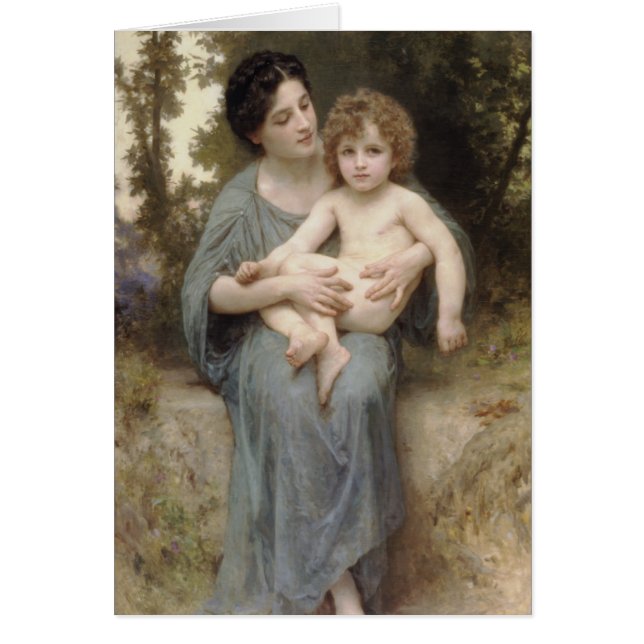 Le Jeune Frère (pequeño hermano) Bouguereau (Frente)