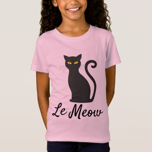LE MEOW, Camisetas CAT FRANCESAS (Anverso)