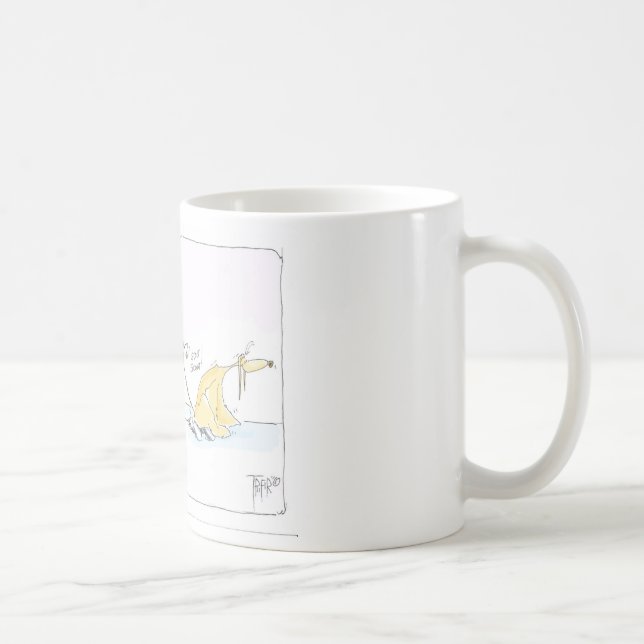 Le molesta para tener impulso su piel - TAZA (Derecha)